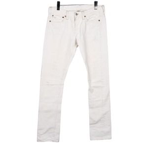 RRL Double Ralph Lauren denim‎ Jeans Size 29x34 White Distressed